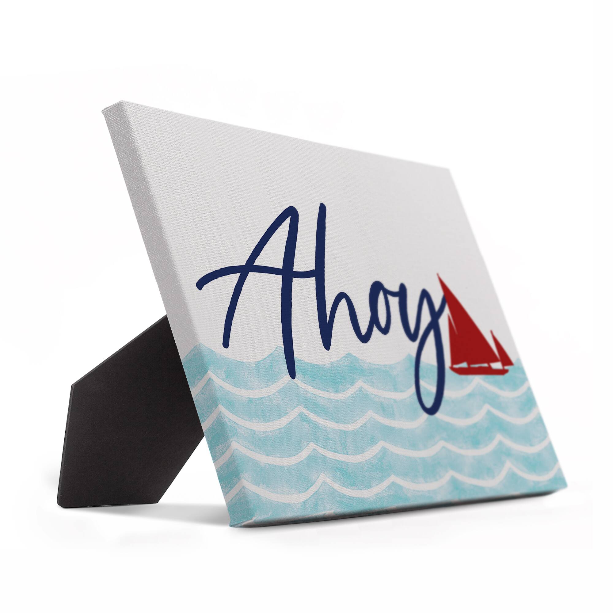 Ahoy Ship Nautical Tabletop Décor